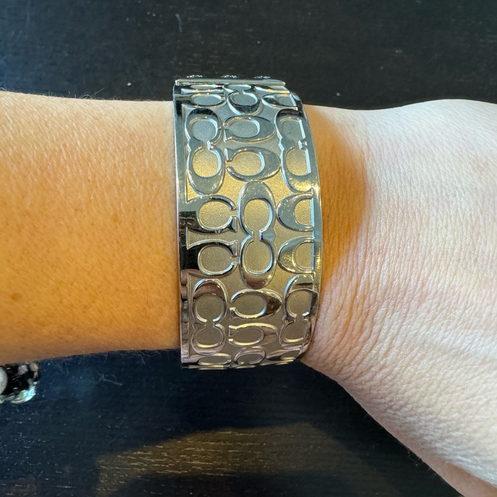 Coach cuff bracelet